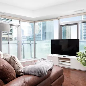  Apartment Downtown Mins From Scotiabank Arena, Tiff, Cn Tower, Union, Mtcc
